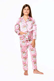 Load image into Gallery viewer, Parent child outfit European and American Christmas pajamas set printed home clothes for women